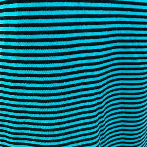 📌3/$20📌 Black and Teal/Turquoise Blouse - Picture 6 of 6